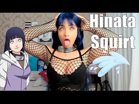 Sexy Cosplay Hinata – NARUTO – Teen Webcam Intense squirting through panties HOT Hitachi masturbating on bed – Novinha Gozando na Calcinha Squirt Ahegao